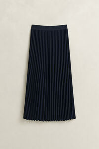 Pleated Midi Skirt