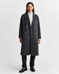 Checked Handstitched Coat