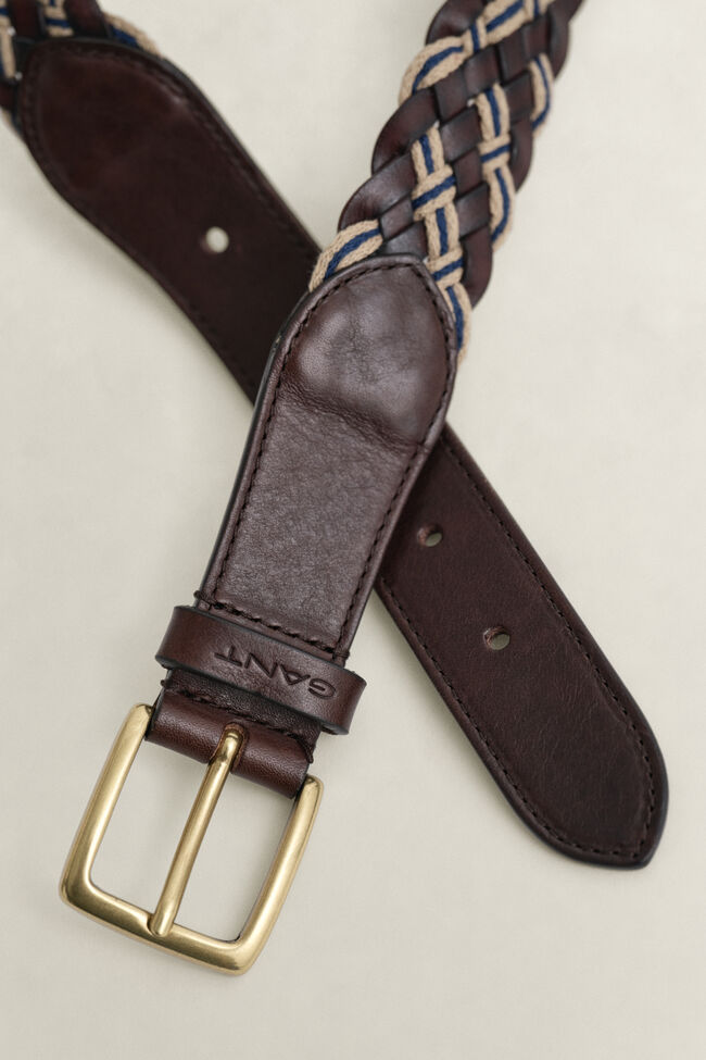 Braided Multicolored Belt