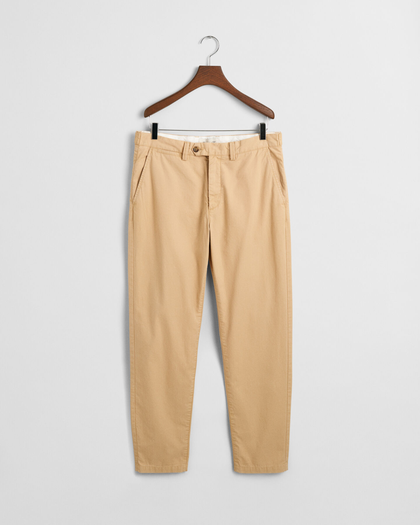 Regular Fit Tapered Canvas Chinos