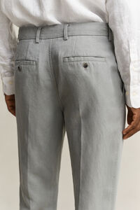 Lyocell Linen Suit Pants