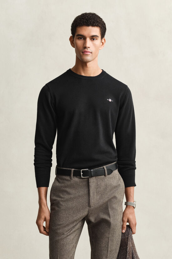 Cotton Crew Neck Sweater