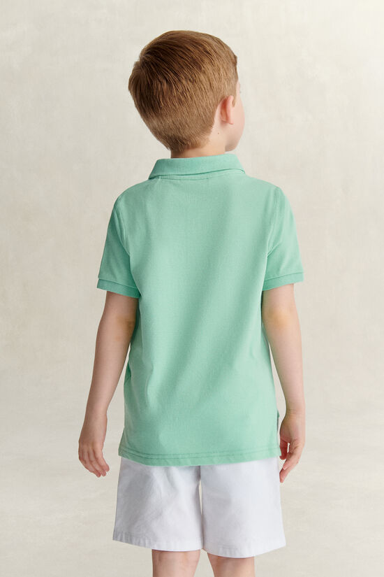 Kids Shield Piqu&eacute; Polo Shirt