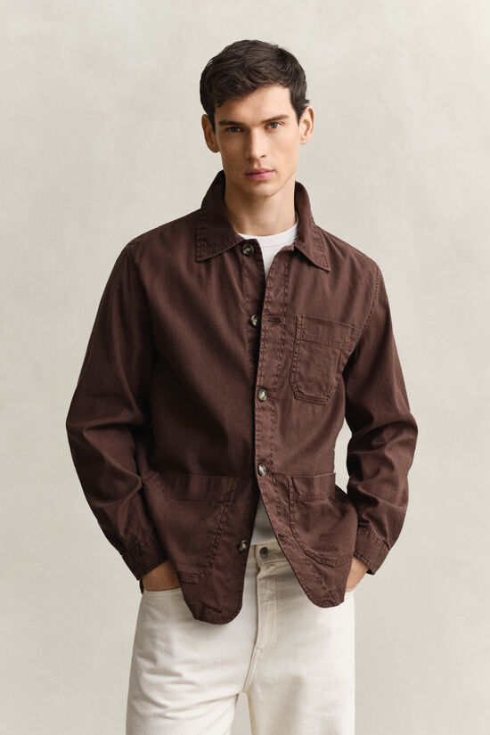 Linen Blend Overshirt