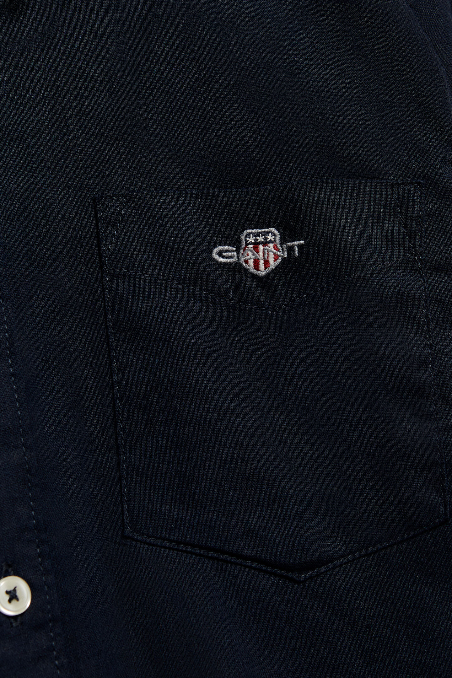 Teen Boys Linen Blend Shirt