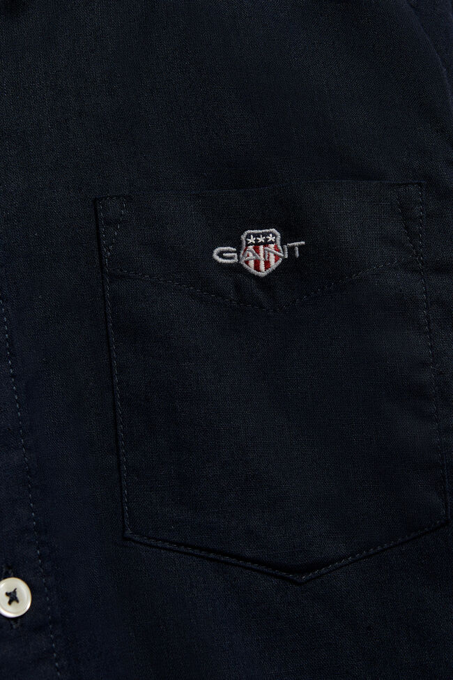 Teen Boys Linen Blend Shirt