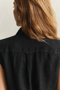 Sleeveless Linen Dress