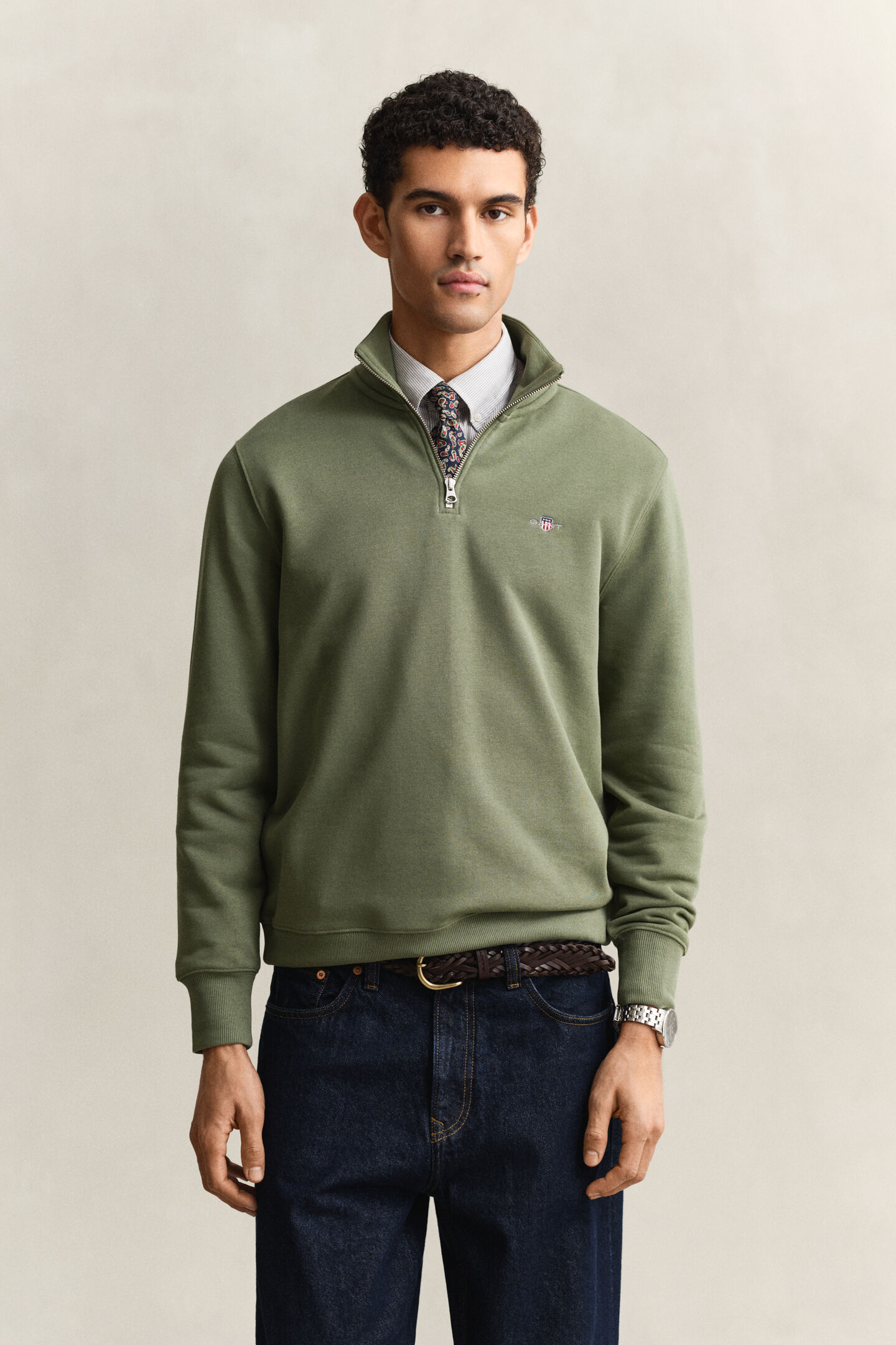 Shield Half-Zip Sweatshirt