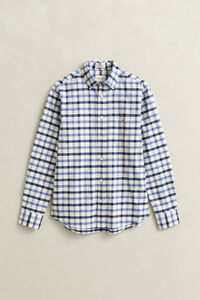 Regular Fit Checked Oxford Shirt