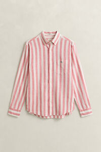 Striped Linen Blend Shirt