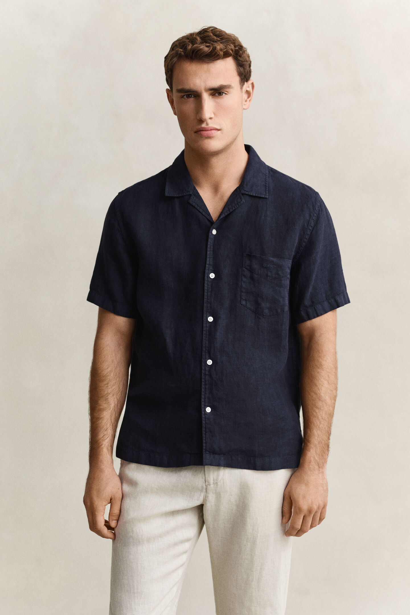 Short Sleeve Linen Shirt