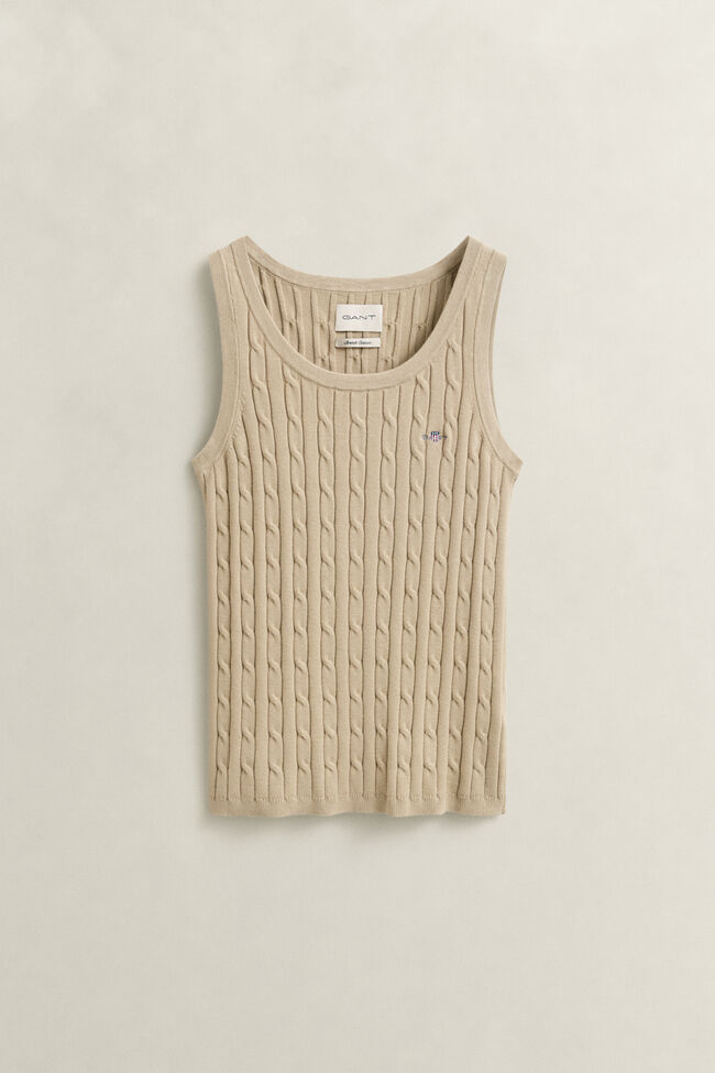 Cable Knit Tank Top