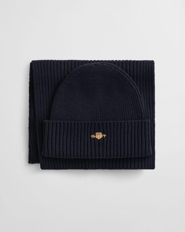 Shield Beanie & Scarf Gift Set