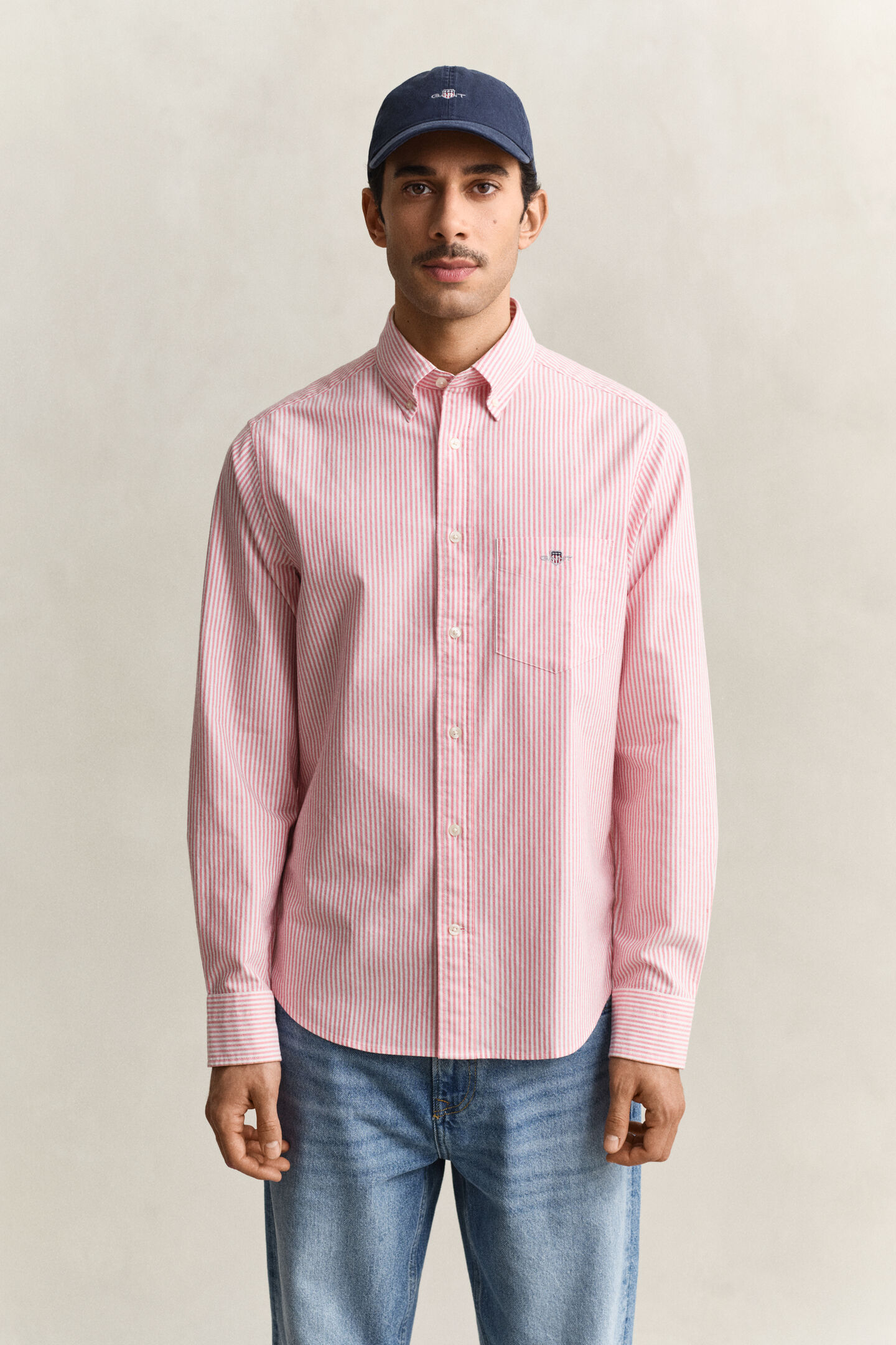 Banker Stripe Classic Oxford Shirt