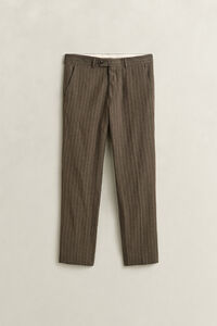 Pinstriped Suit Pants
