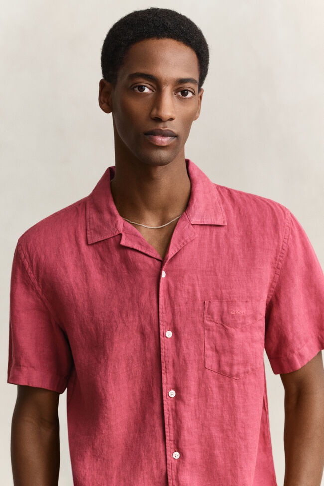 Short Sleeve Linen Shirt