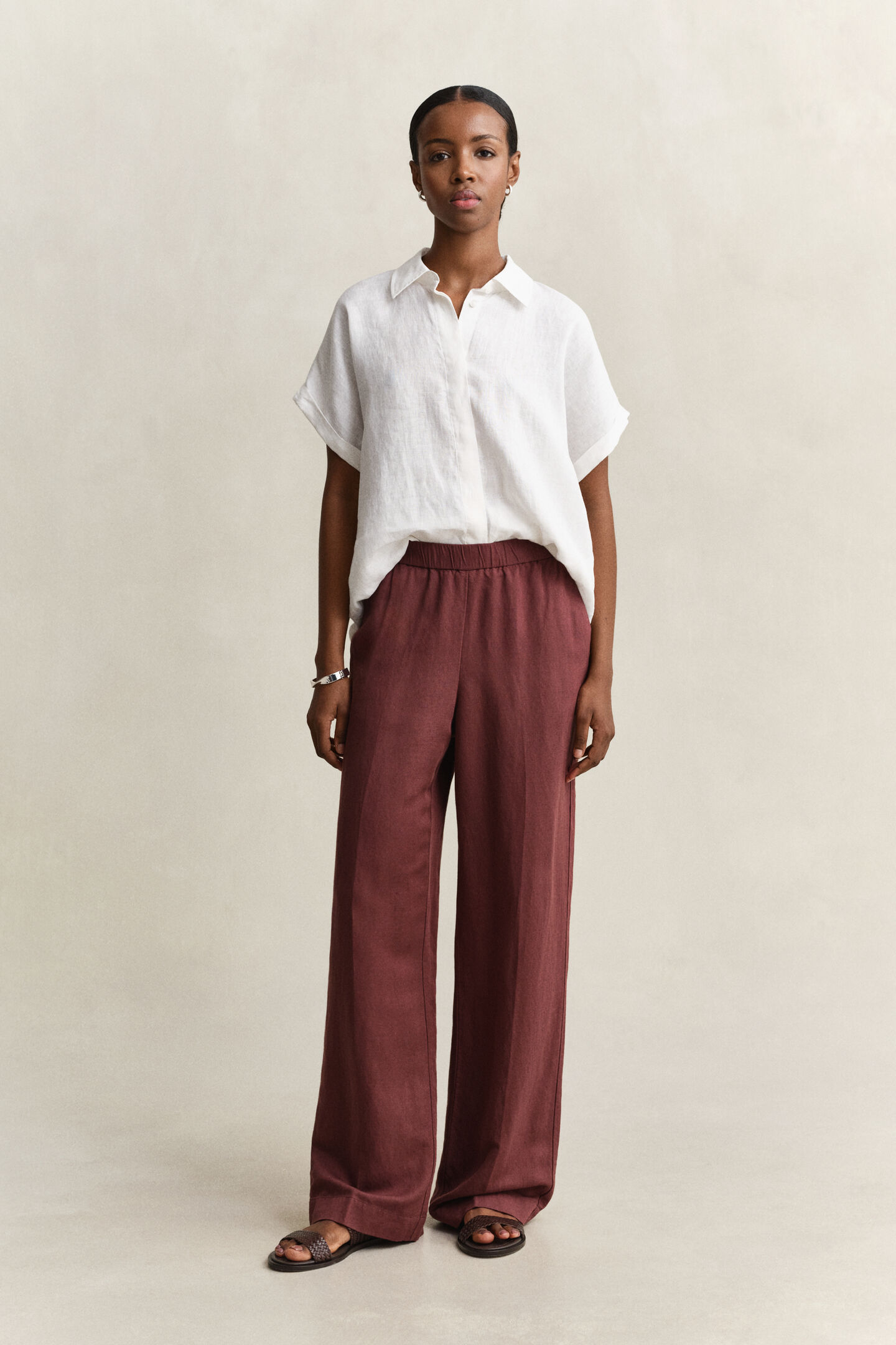 Linen Blend Pants