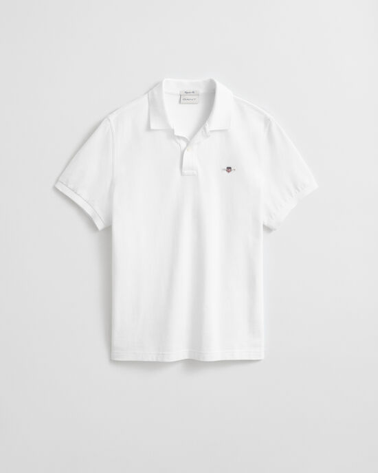 Regular Fit Shield Piqu&eacute; Polo Shirt