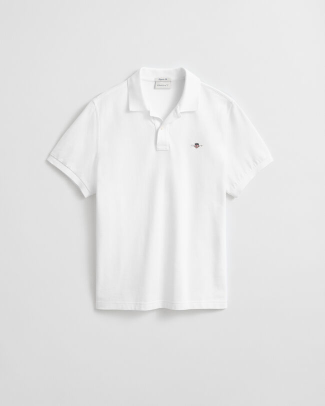 Regular Fit Shield Piqué Polo Shirt