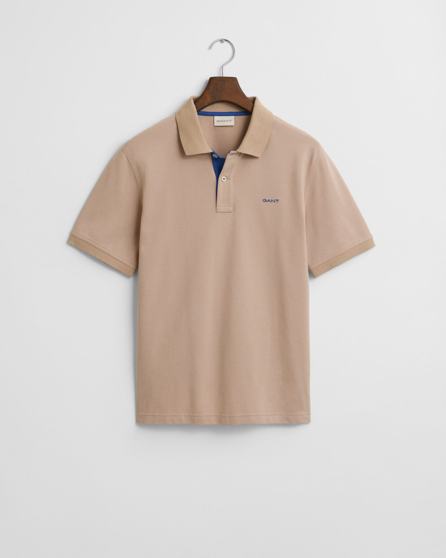 Contrast Piqué Polo Shirt