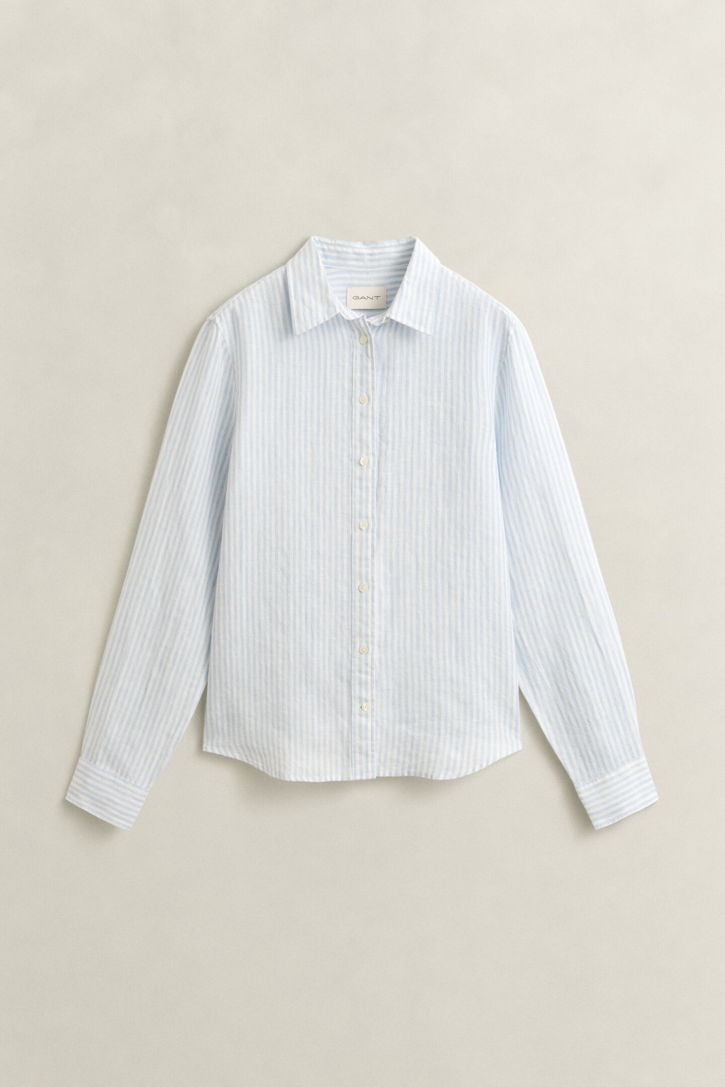 Regular Fit Striped Linen Shirt