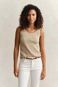 Cable Knit Tank Top