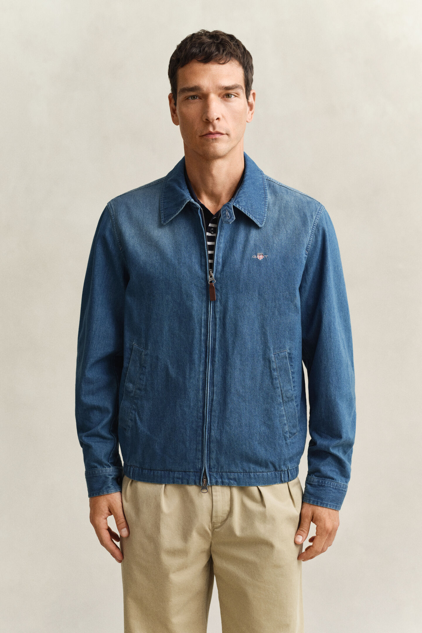Indigo Windcheater Jacket