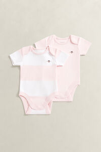 Baby 2-Pack Striped Romper