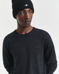 Merino Wool Crew Neck Sweater