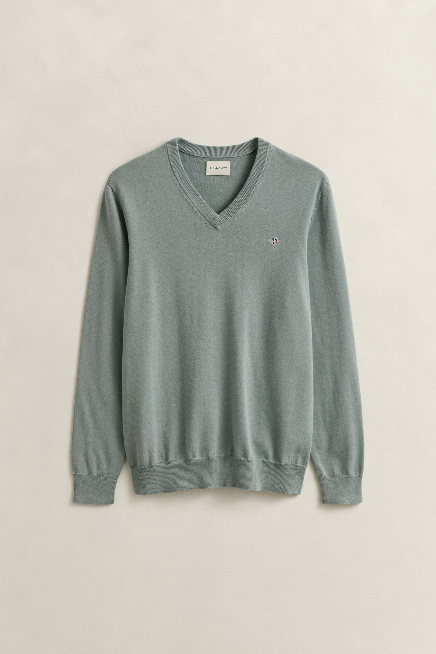Classic Cotton V-Neck Sweater