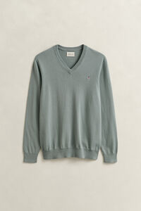 Classic Cotton V-Neck Sweater