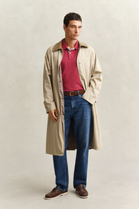 Contrast Piqu&eacute; Polo Shirt