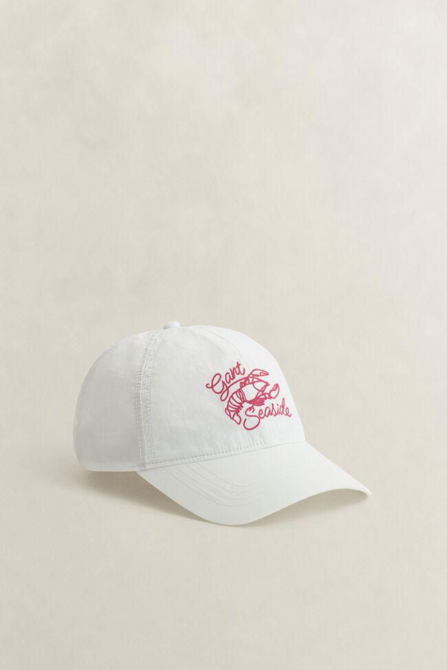 Graphic Crinkled Cap