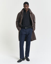 Extra Fine Merino Wool Half-Zip Sweater