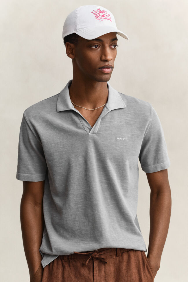 Graphic Crinkled Cap