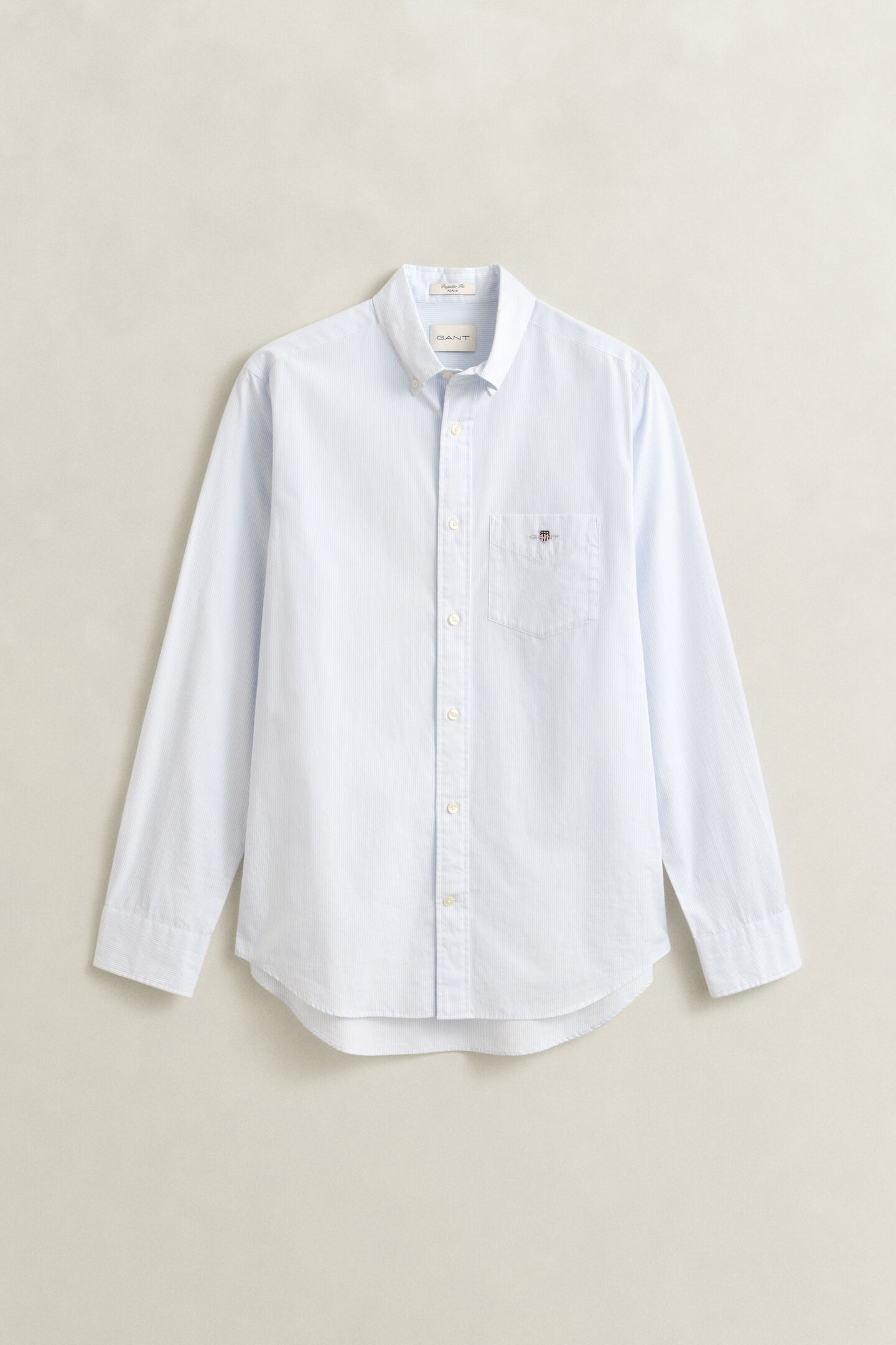 Banker Stripe Classic Poplin Shirt