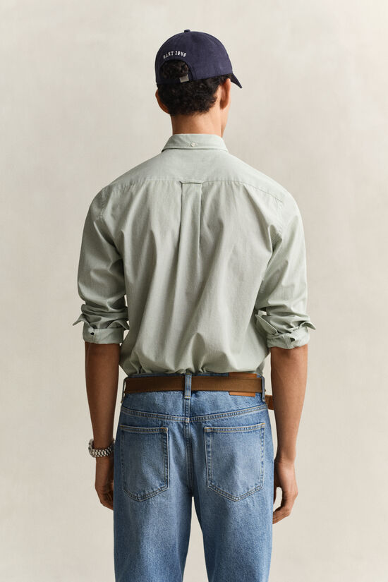 Banker Stripe Classic Poplin Shirt