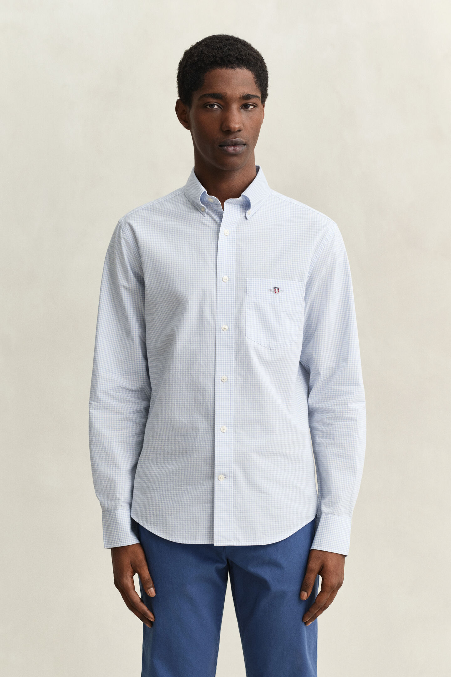 Gingham Classic Poplin Shirt