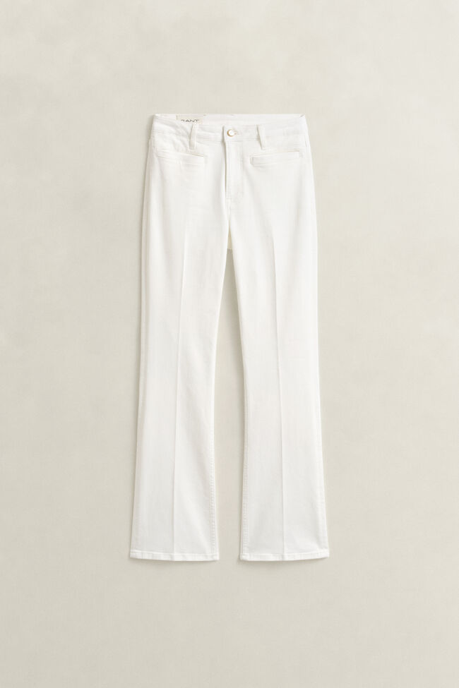 Monogram Flared Jeans