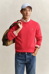 Cotton Crew Neck Sweater
