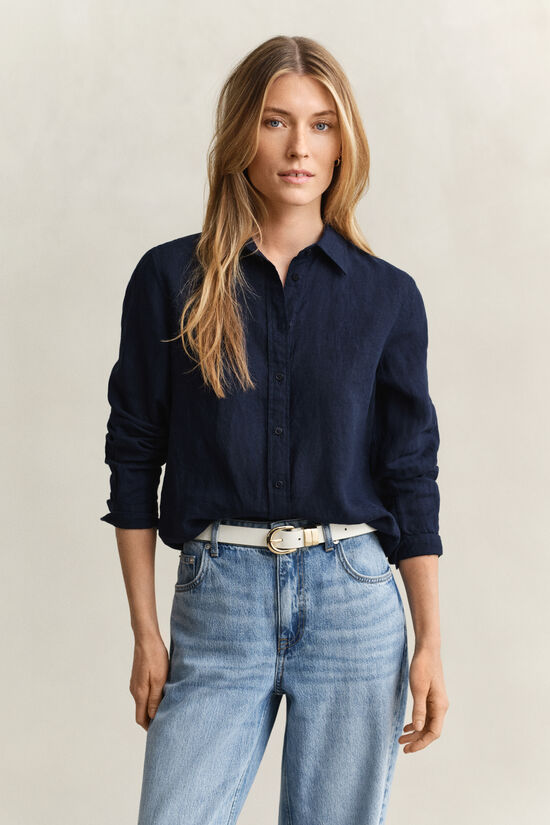 Regular Fit Linen Shirt