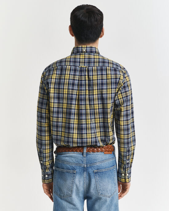 Regular Fit Checked Archive Poplin Shirt