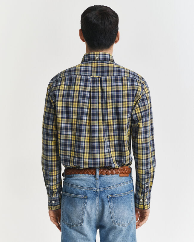 Regular Fit Checked Archive Poplin Shirt