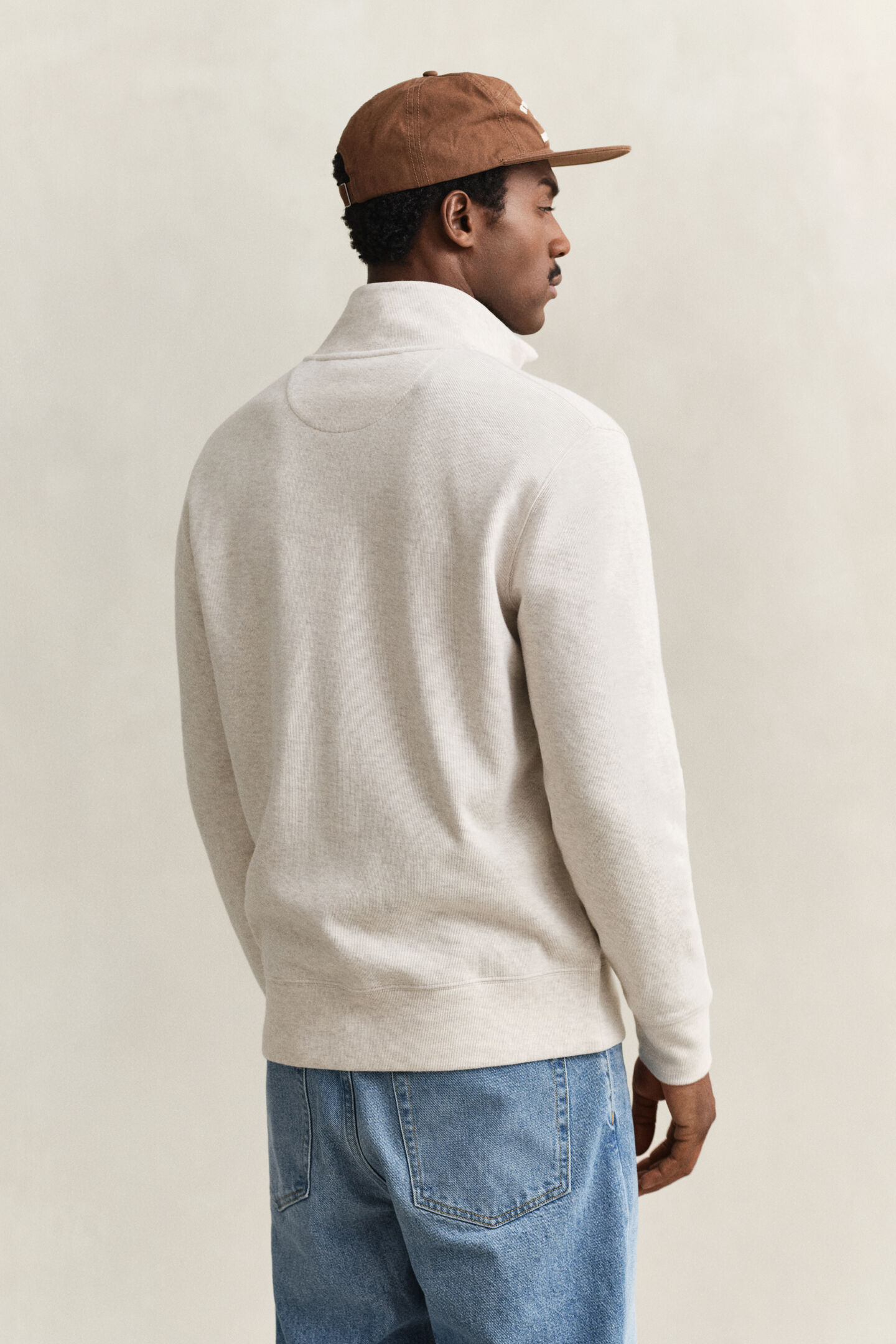 Sacker Rib Zip Sweatshirt