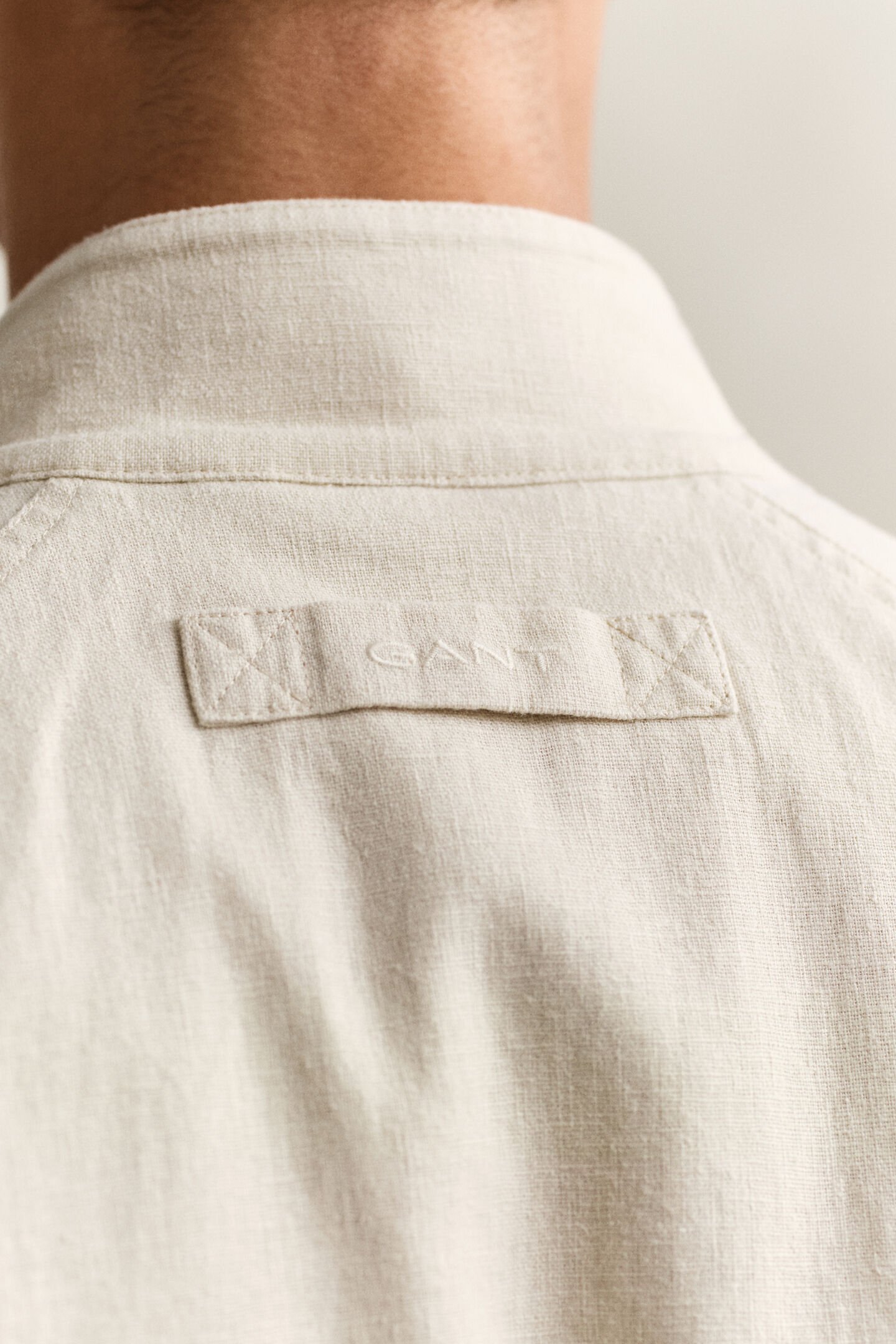 Linen Blend Harrington Jacket