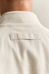 Linen Blend Harrington Jacket