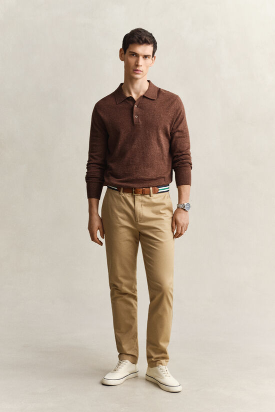 Slim Fit Smart Chinos