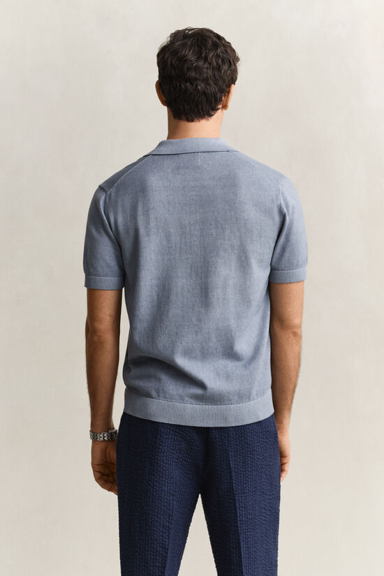 Sunfaded Polo Sweater