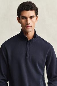 Sacker Rib Half-Zip Sweatshirt