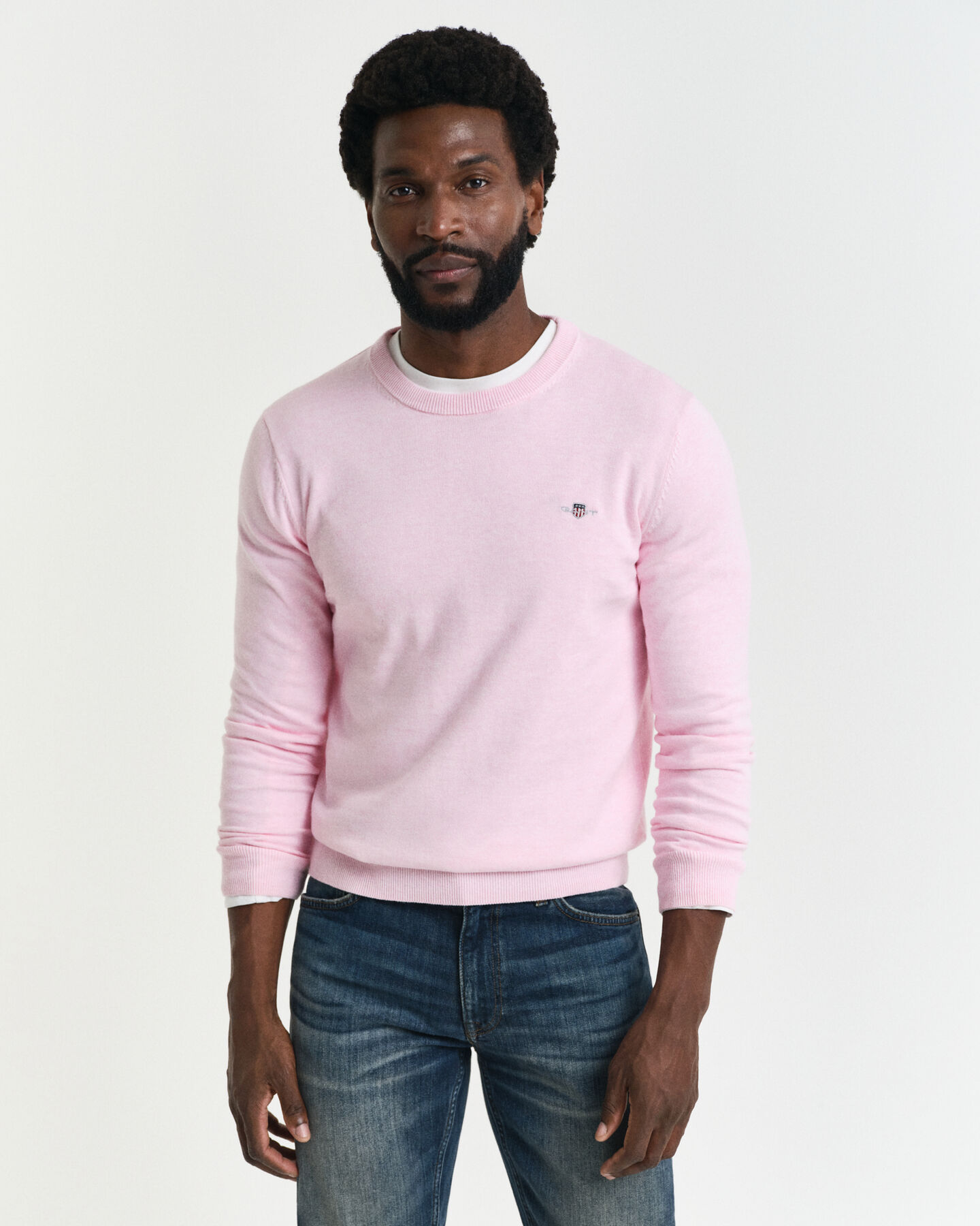 Classic Cotton Crew Neck Sweater
